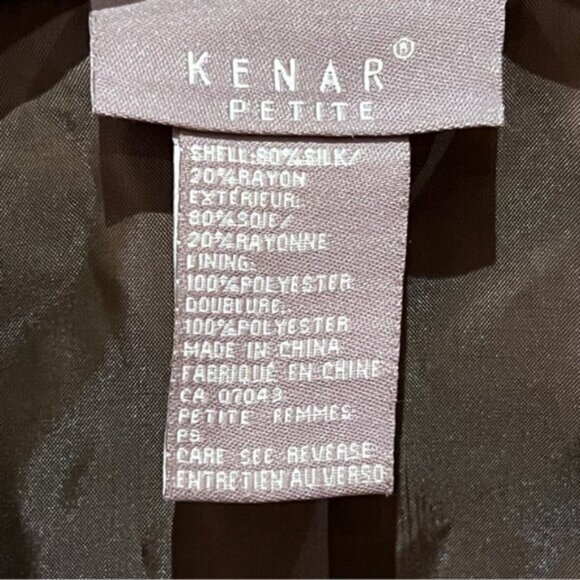 Kenar * Silk tailored jacket blazer - Picture 2 of 8